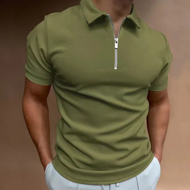 Julien - Polo Zippé Élégant