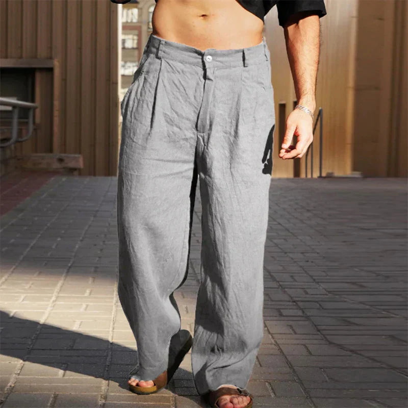 Sandrine - Pantalon en Lin Léger