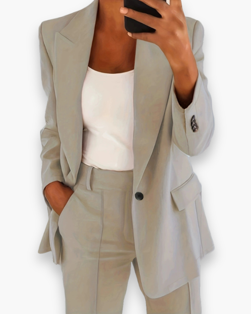Set pantalon blazer femme | Look habillé 3