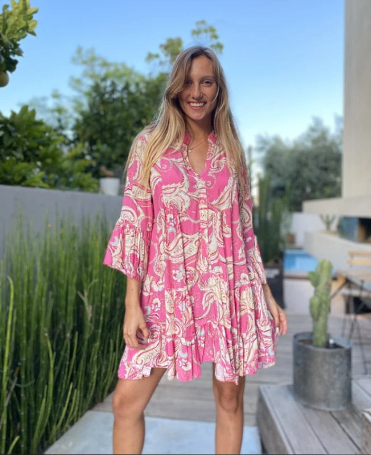 Céline - Robe Bohème Élégante