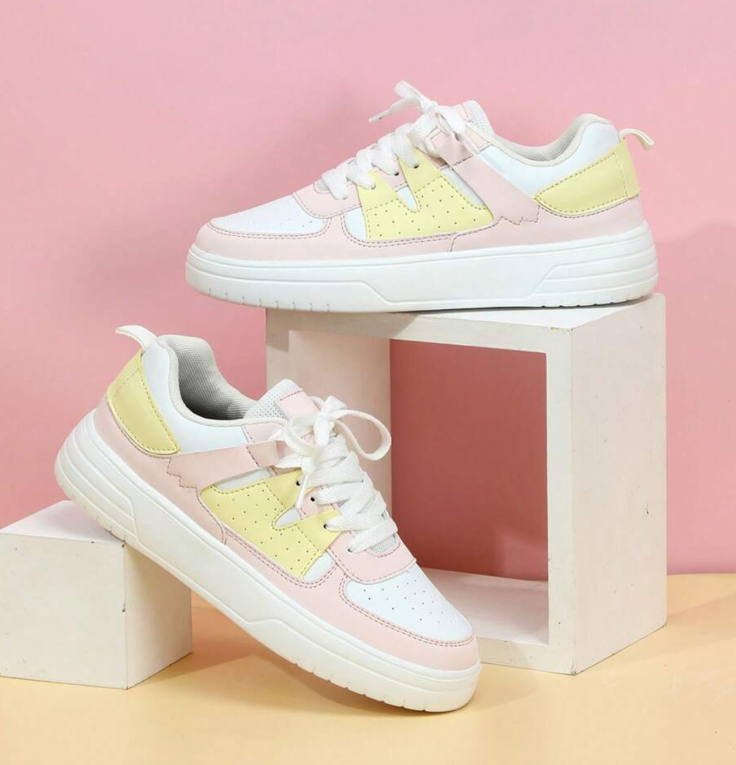 Charlotte | Baskets Stylées à Plateforme