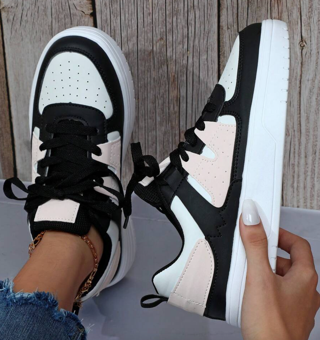 Charlotte | Baskets Stylées à Plateforme