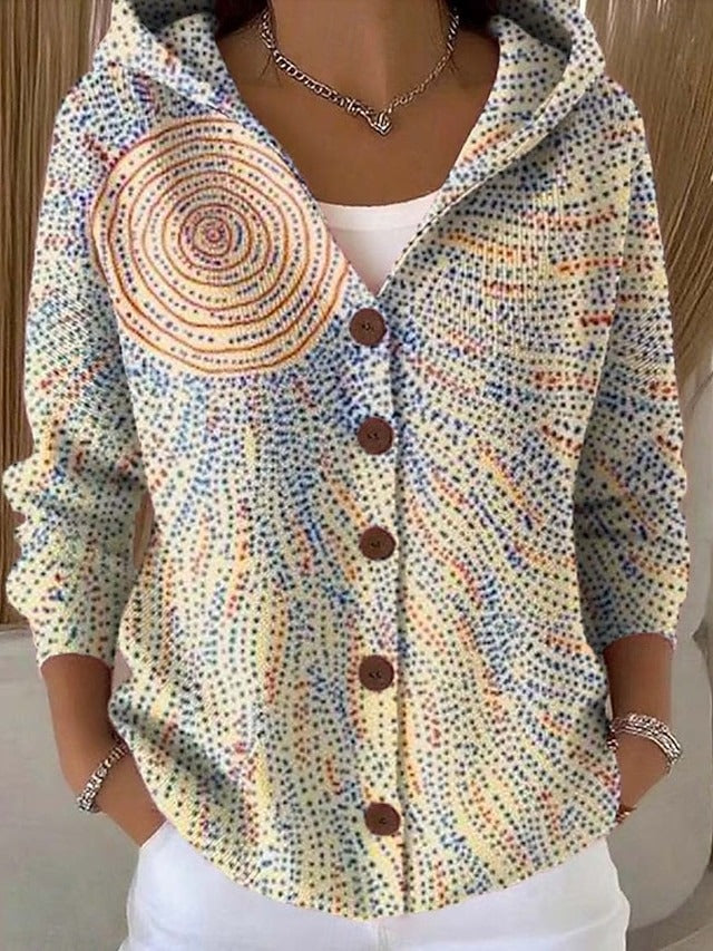Priya - Gilet Féminin Bohème Fleuri