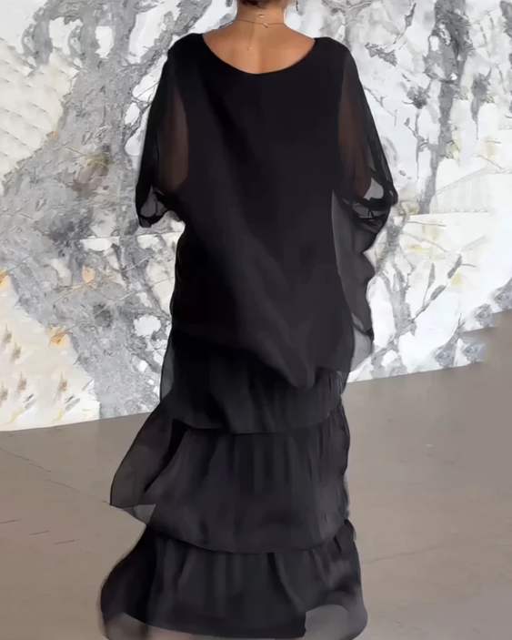 Amandine - Robe Longue de Soirée Élégante Femme