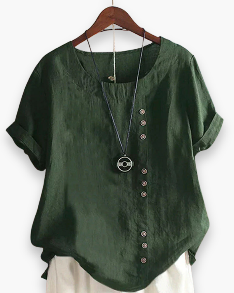 Top boutonné décontracté pour femme | Chic estival 4