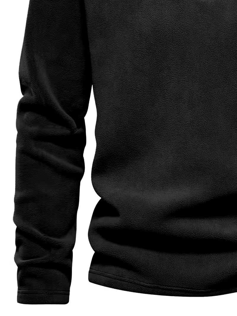 Marc - Pull Intemporel Col Montant Zippé