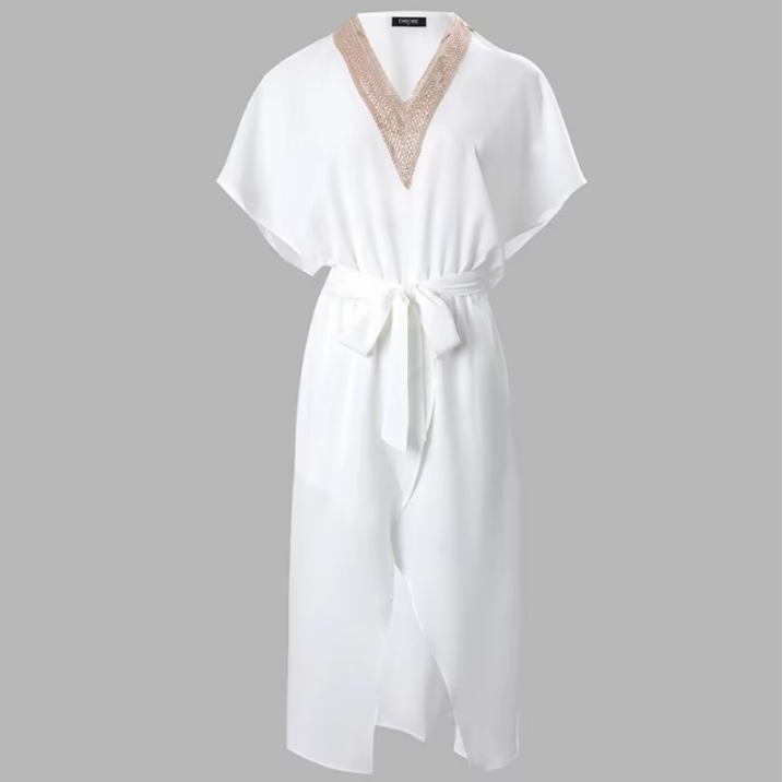 Céline - Robe Midi Fluide d'Été