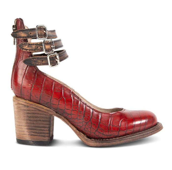 Michèle | Bottines Élégantes Cuir à Talon