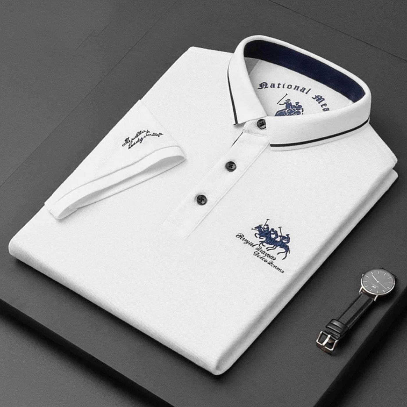Nicolas - Polo Élégant Chic