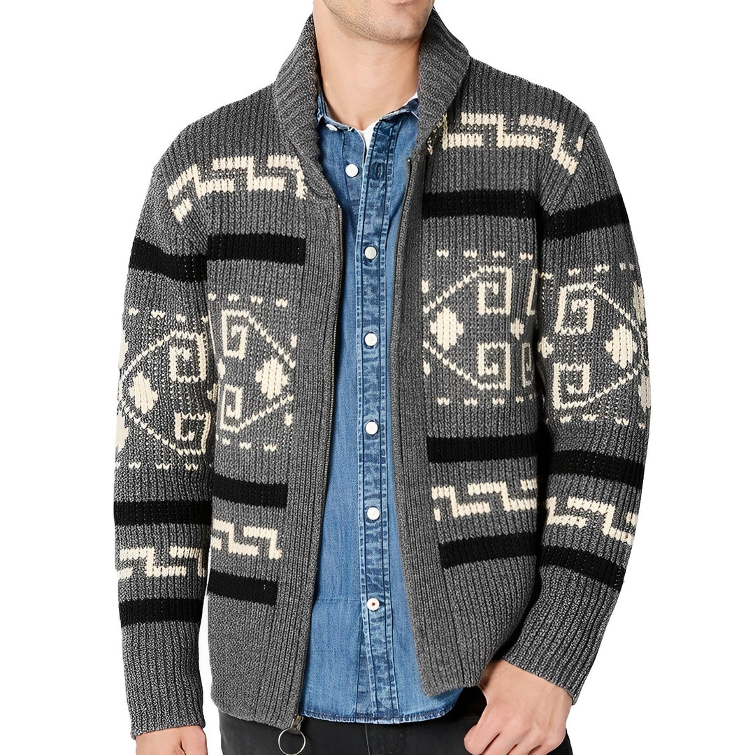 Thomas - Cardigan Style Vintage Maille Homme