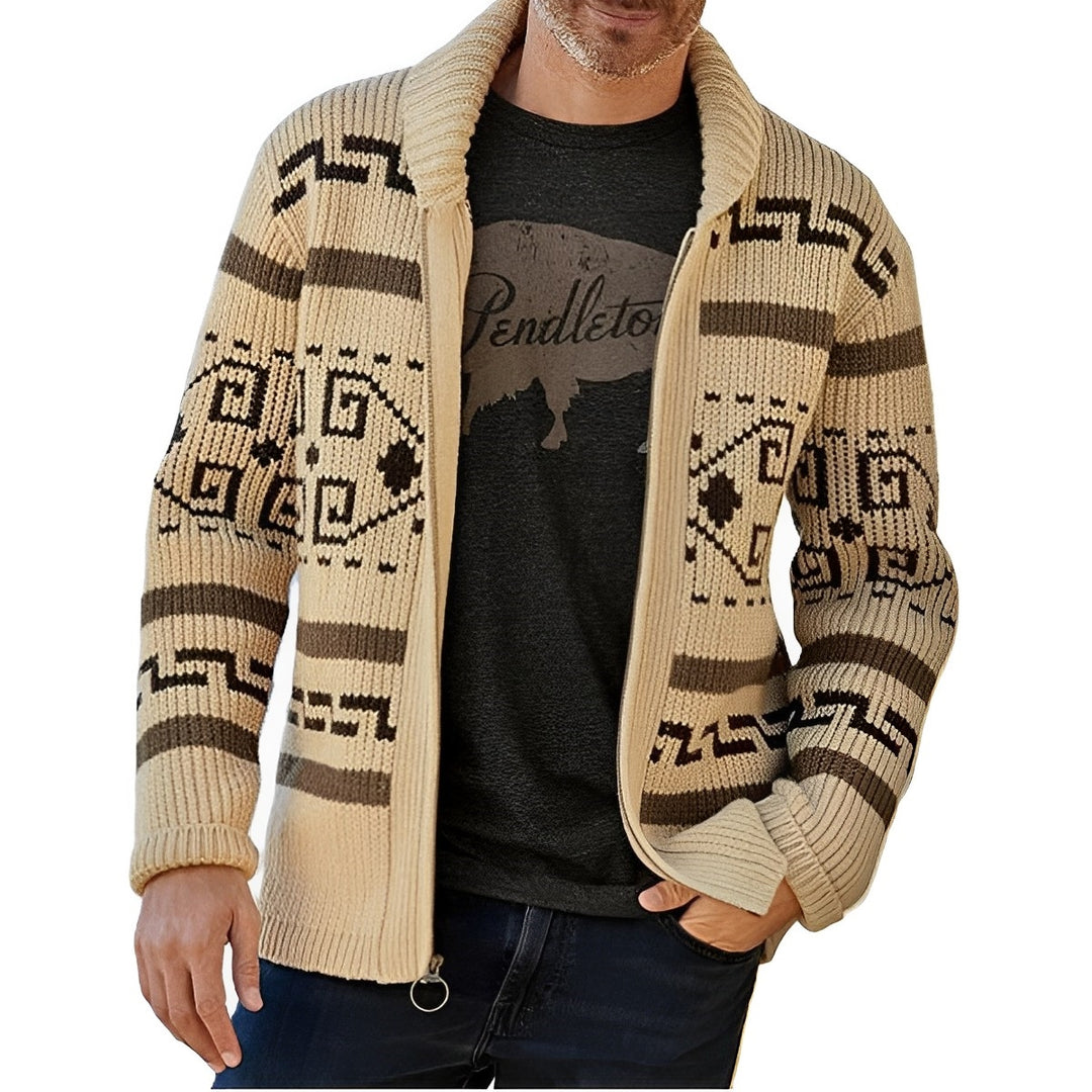 Thomas - Cardigan Style Vintage Maille Homme