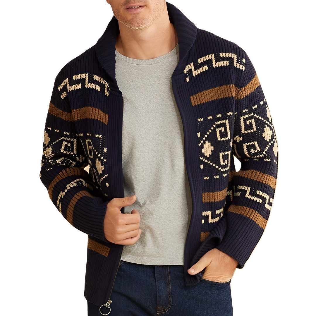 Thomas - Cardigan Style Vintage Maille Homme