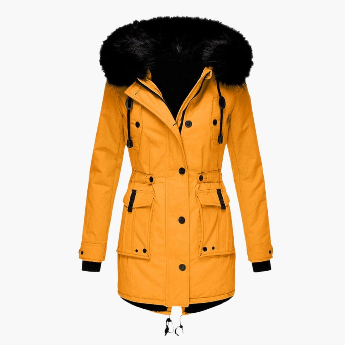 Chloé - Parka Élégante Longue à Capuche
