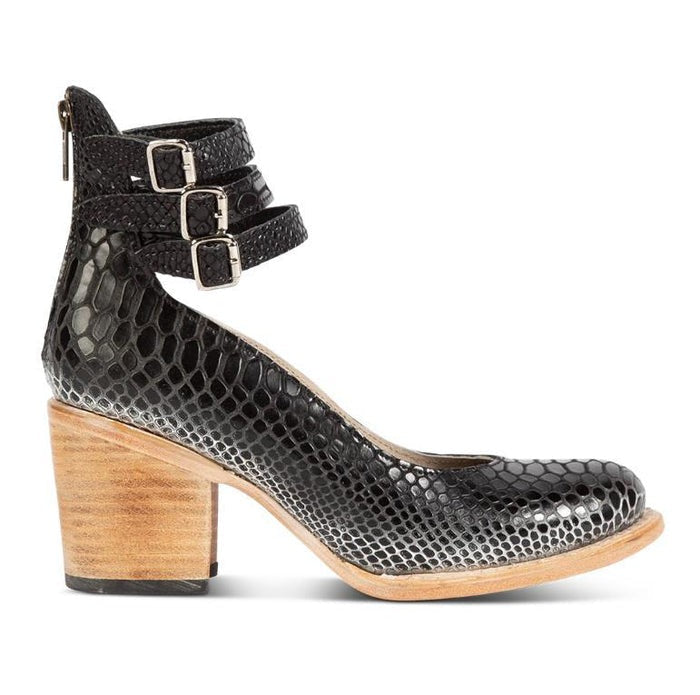 Michèle | Bottines Élégantes Cuir à Talon