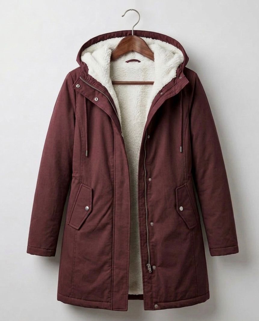 Michèle | Parka Élégante Chaude Doublée Polaire