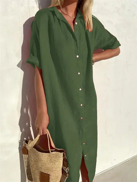 Sandrine - Robe D'Été Élégante