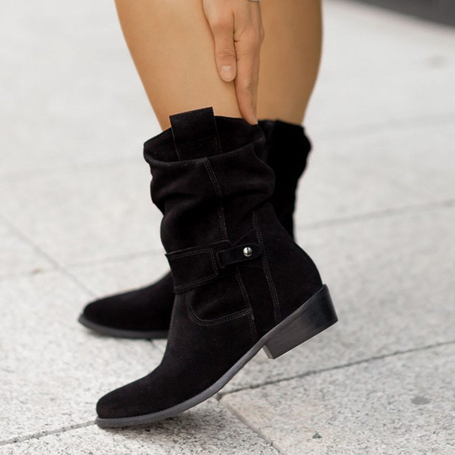Zoé - Bottes Mi-Mollet Intemporelles Femme