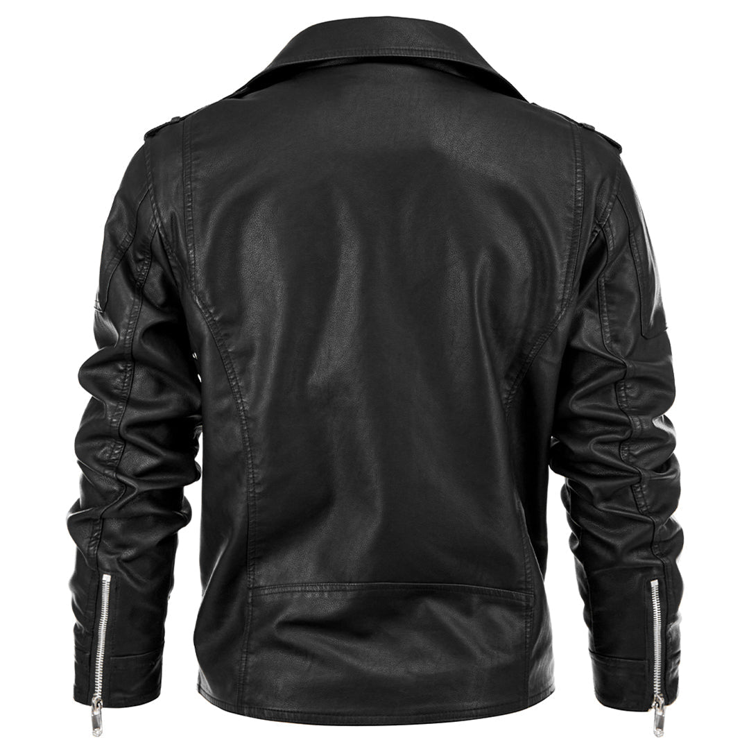 Sébastien - Veste Élégante Perfecto Zippée