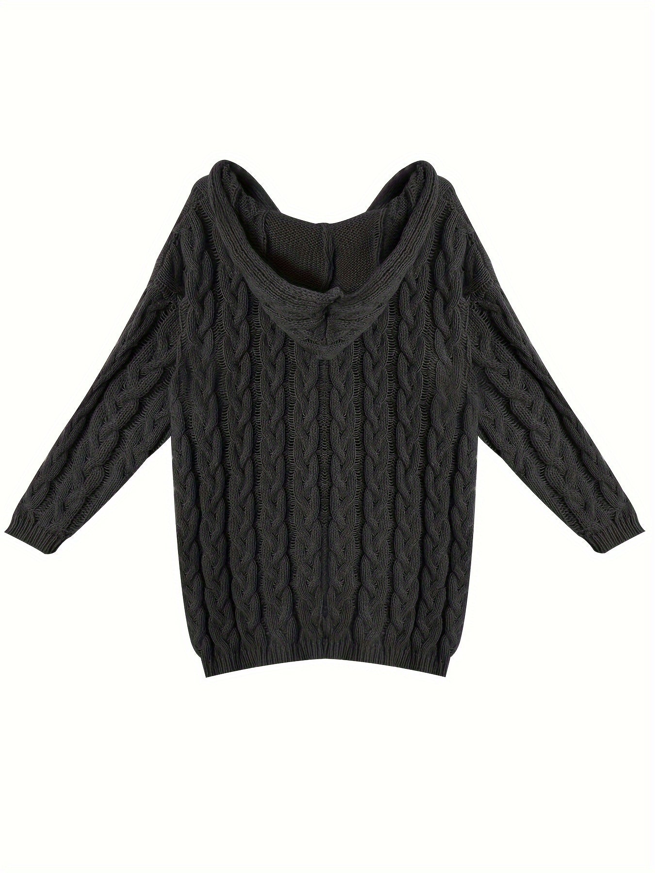 Sylvie - Pull Élégant Grosse Maille Col V