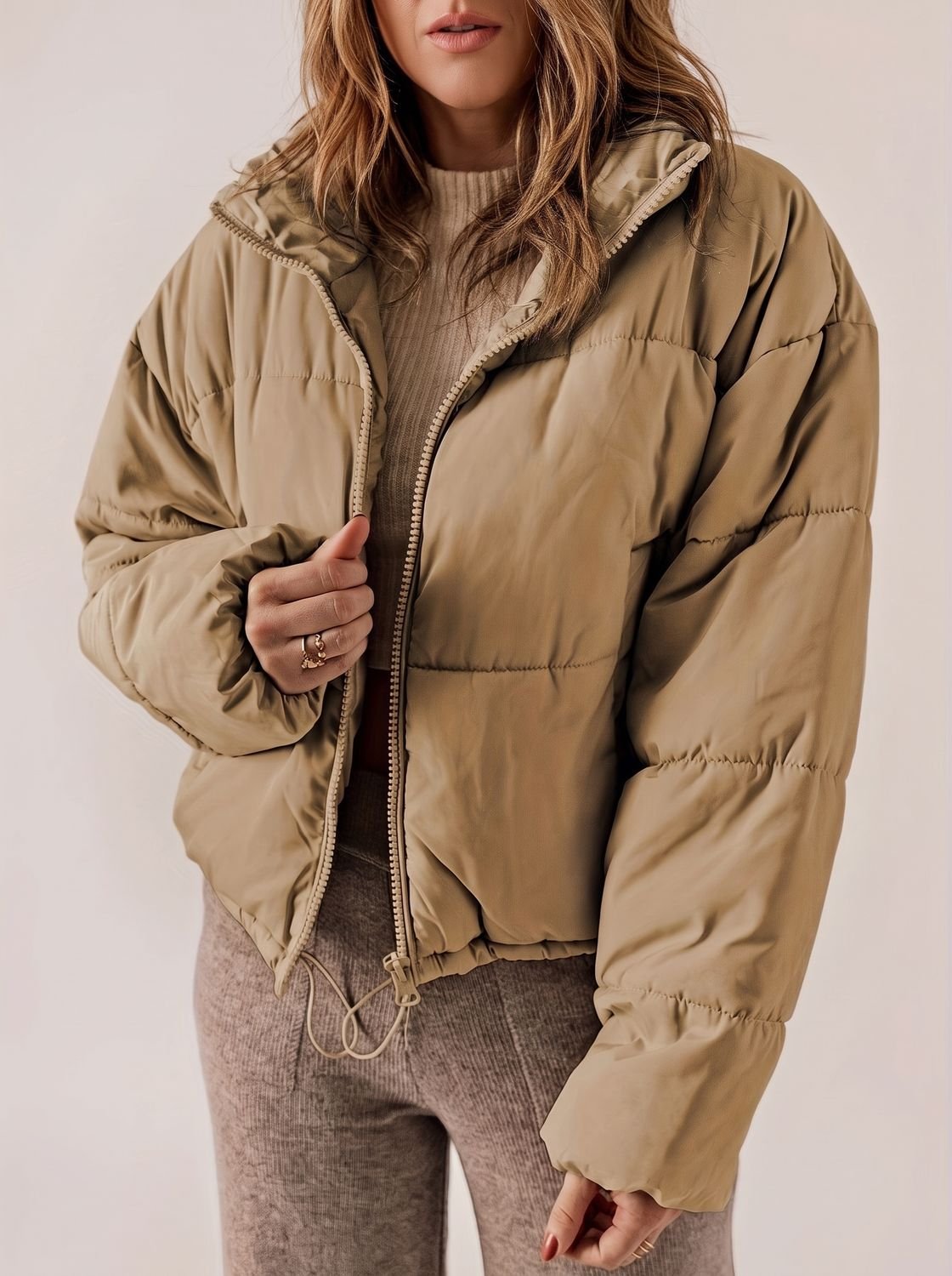 Camille - Doudoune Chic Oversize Courte