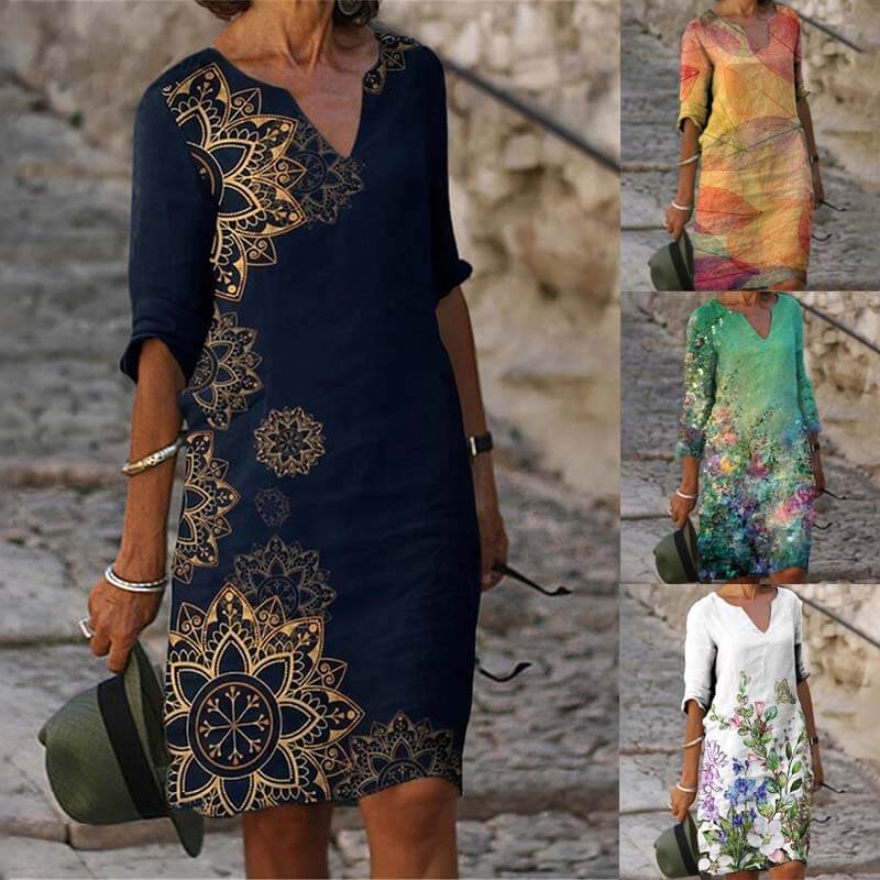 Charlotte - Robe Midi d'Été