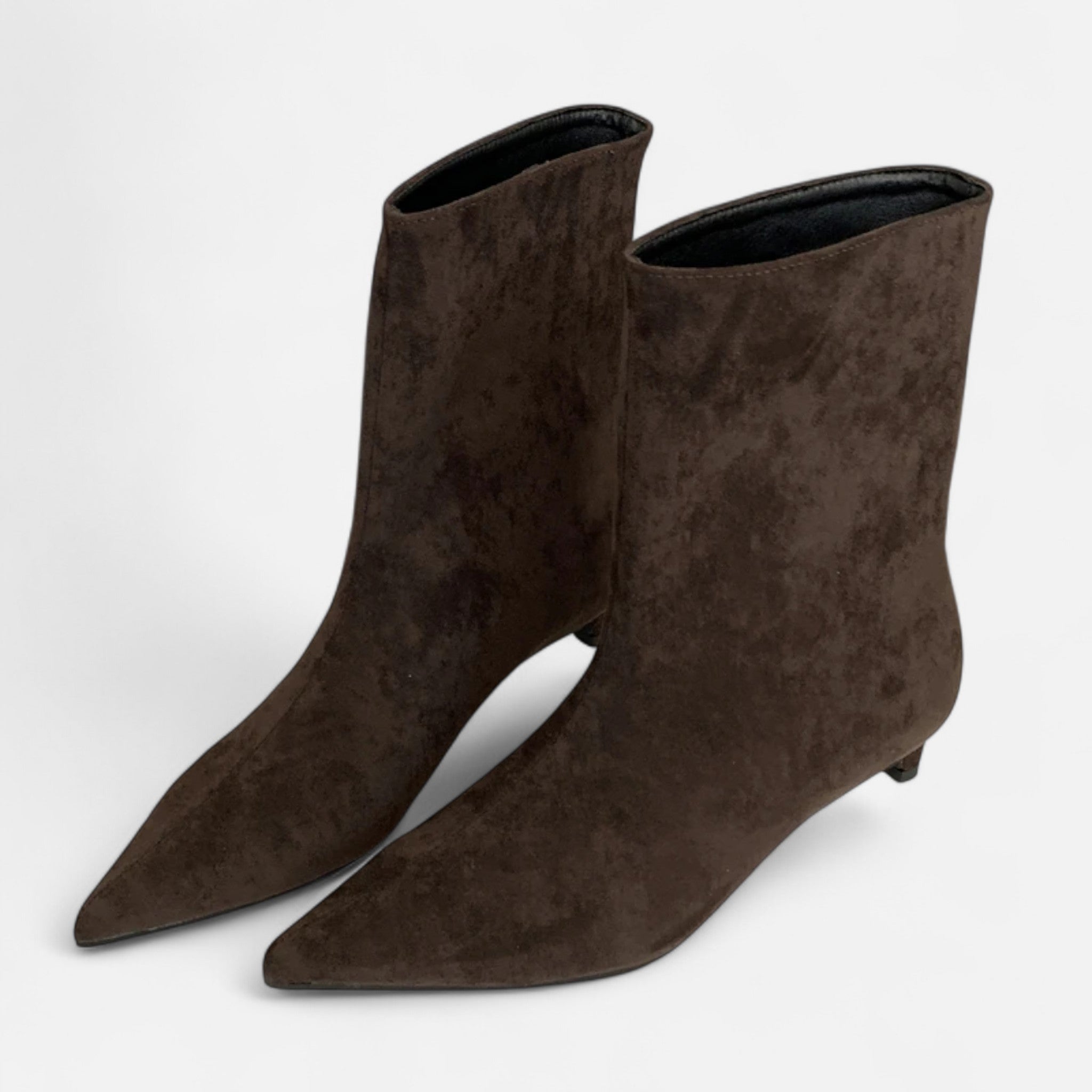 Théo - Bottines Pointues Vintage Femme
