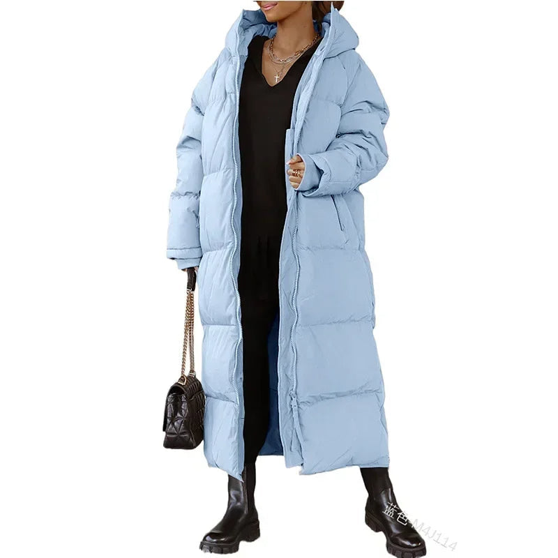 Amélie - Doudoune Chic Oversize à Capuche