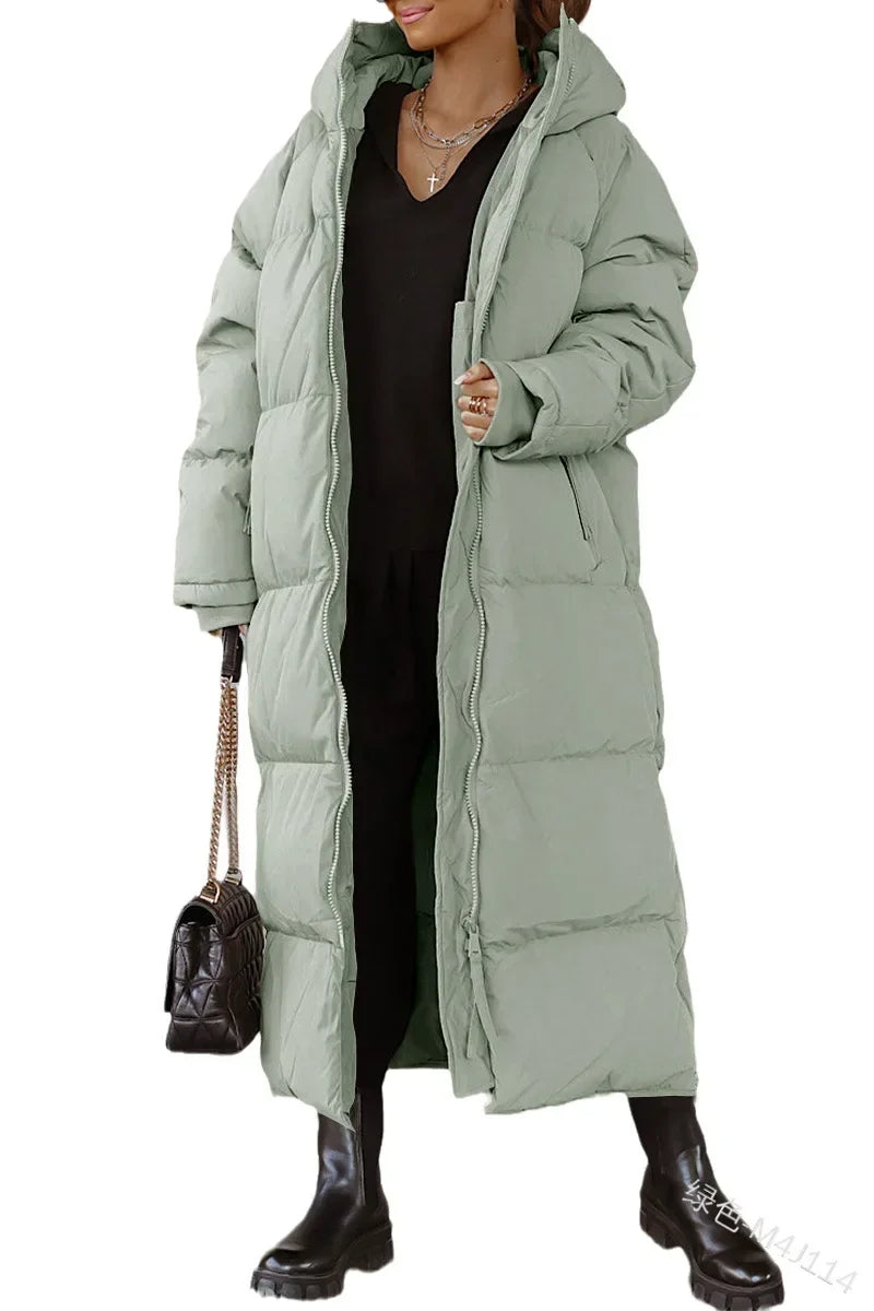 Amélie - Doudoune Chic Oversize à Capuche