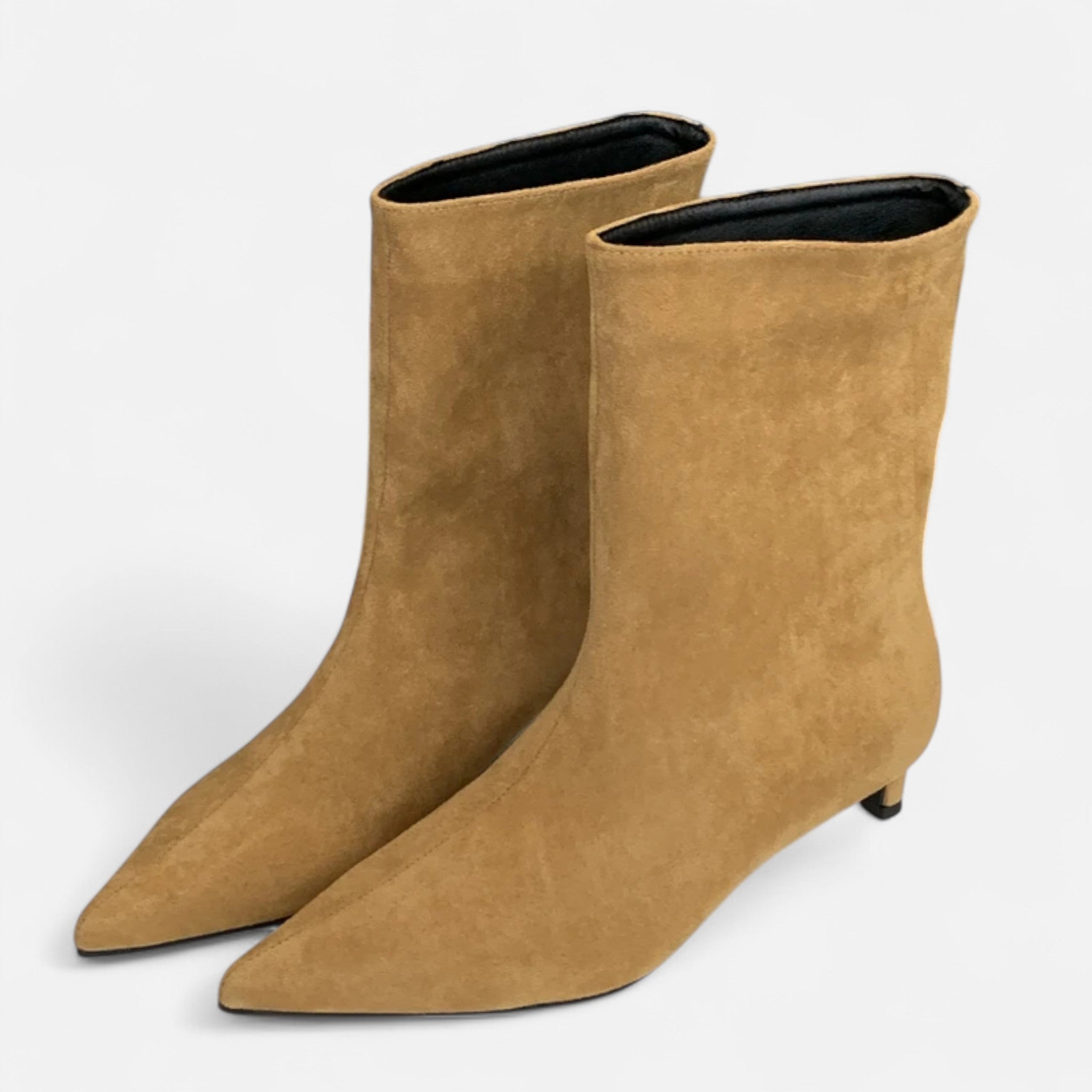 Théo - Bottines Pointues Vintage Femme