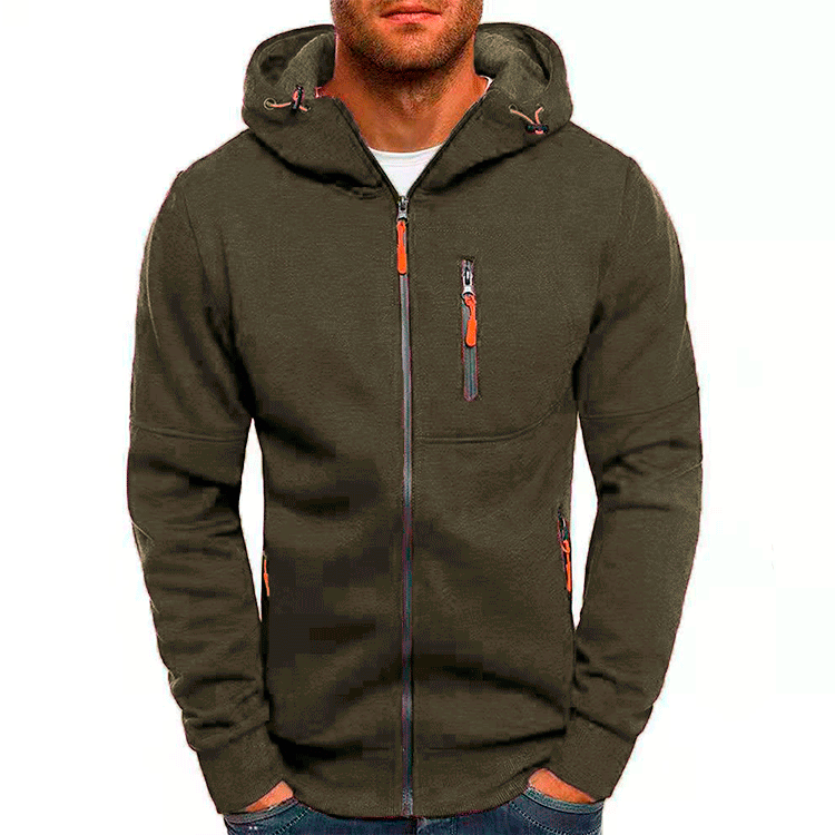 Thierry - Hoodie Chic Zippé Capuche