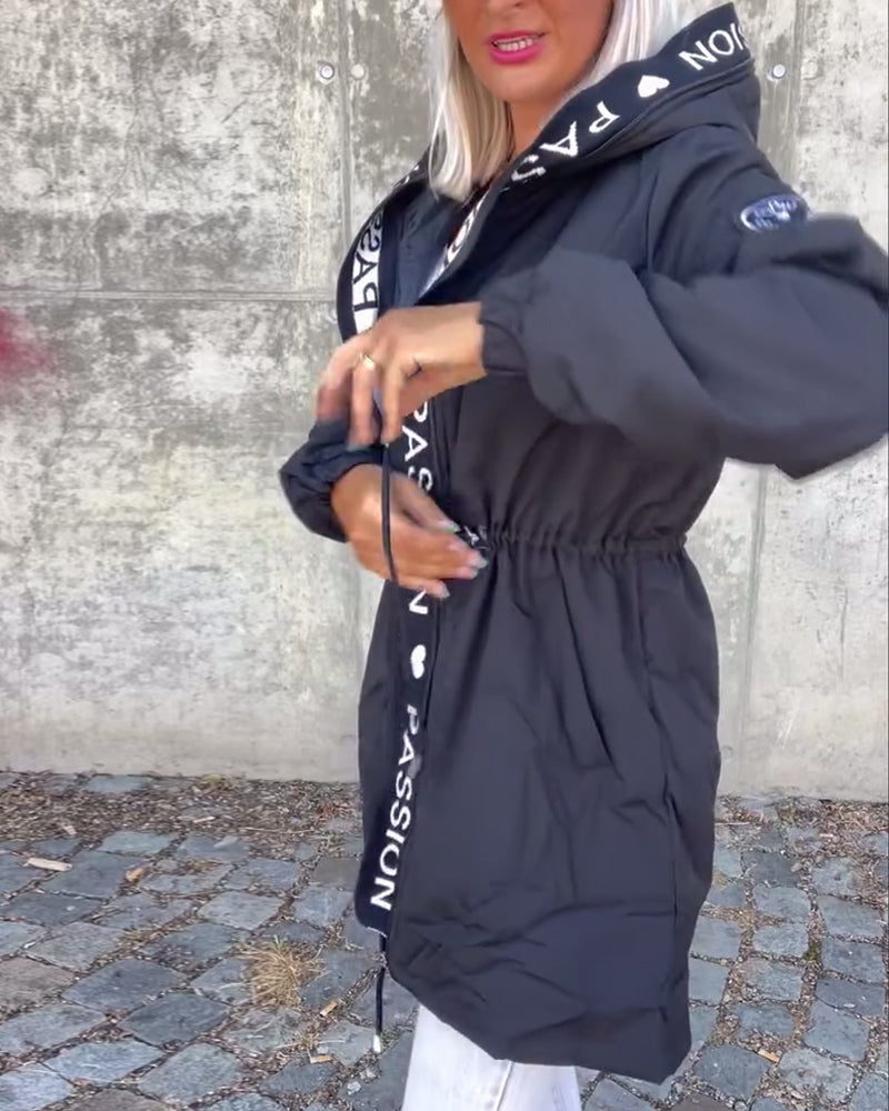 Élodie | Parka Chic Cintrée Longue