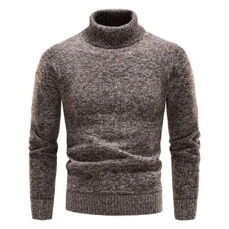 Léon - Pull Col Roulé Homme Chic Élégant