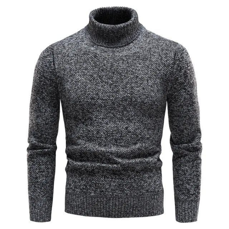 Léon - Pull Col Roulé Homme Chic Élégant