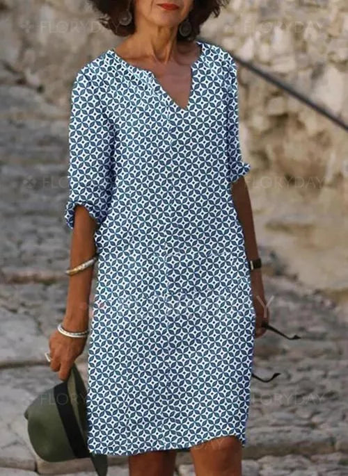 Sandrine - Robe Fluide D'Été
