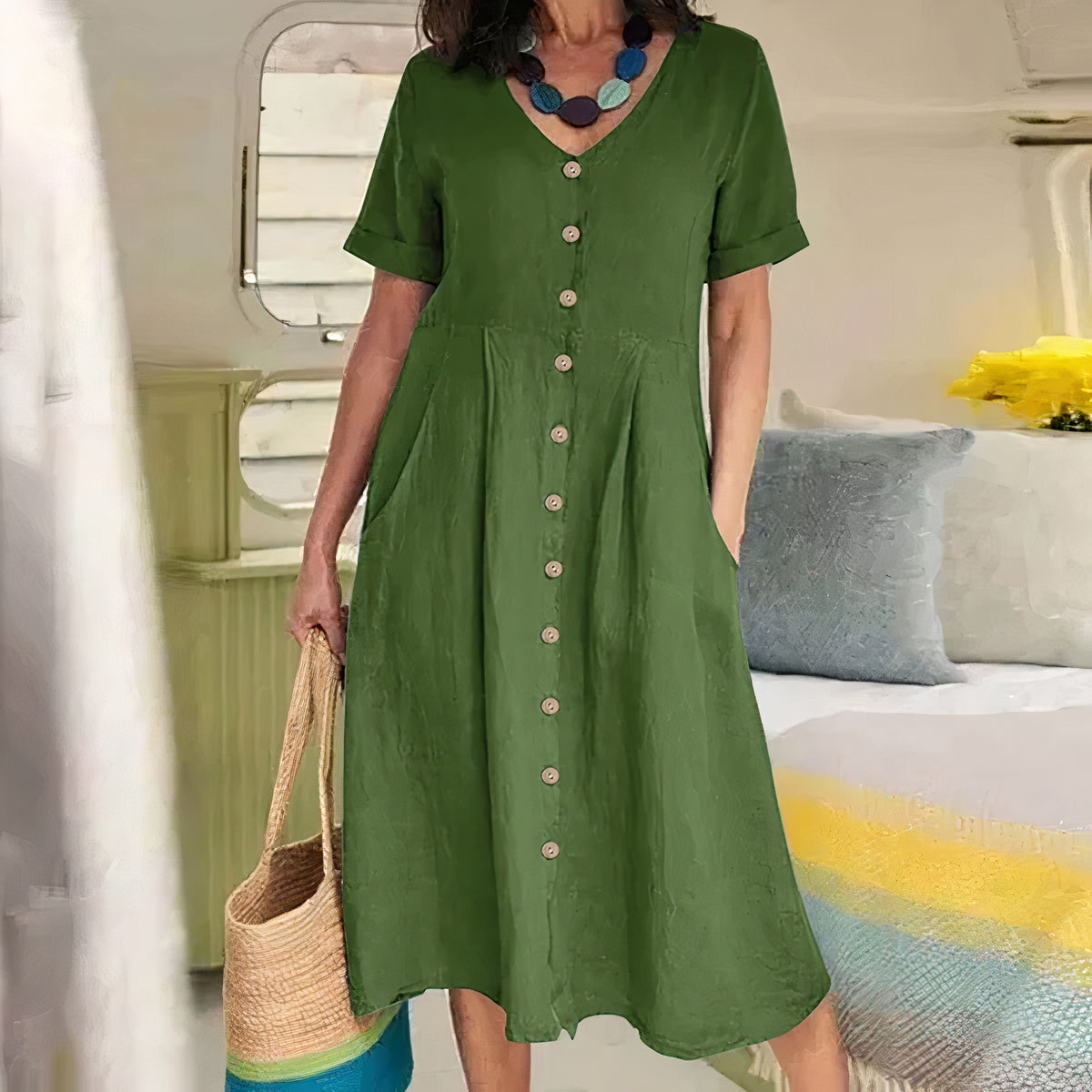 Delphine - Robe Fluide Légère