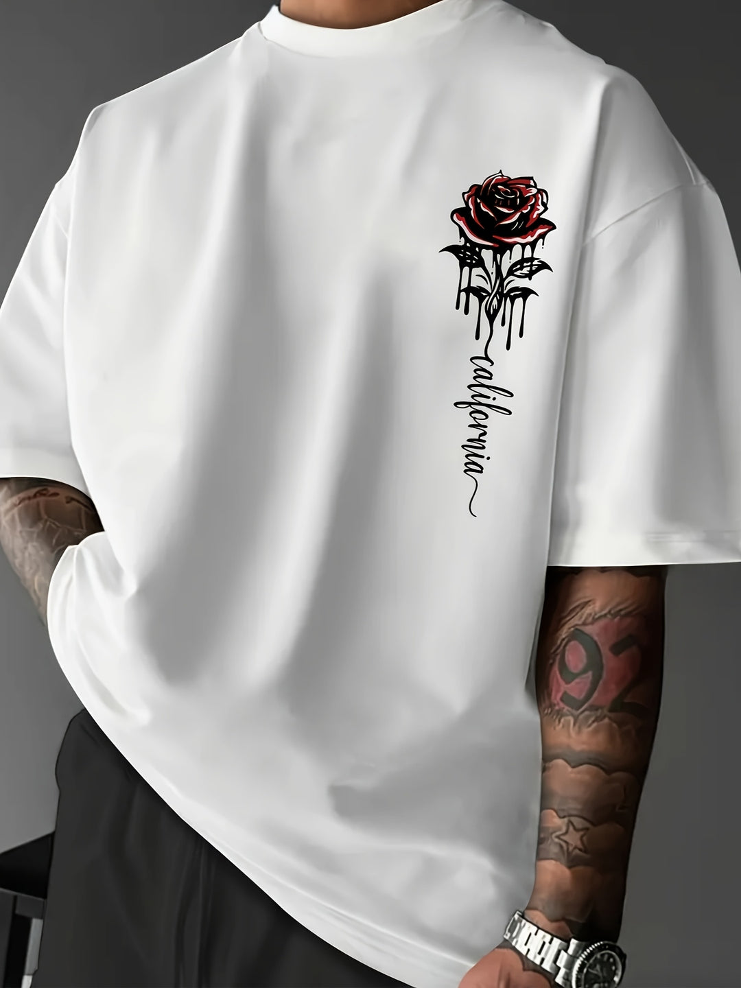 Antonio - T-Shirt Imprimé Stylé Homme