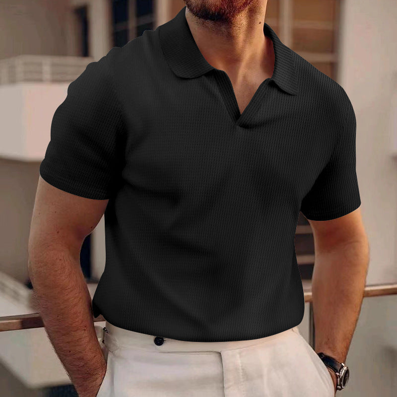 Javier - Polo Maille Casual Homme