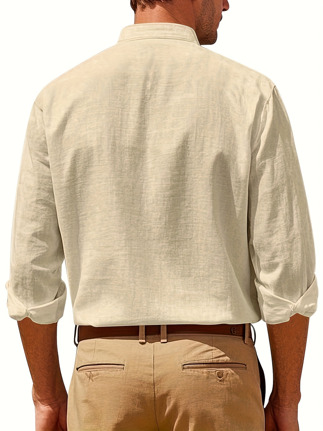 Rocco - Chemise Lin Casual Homme