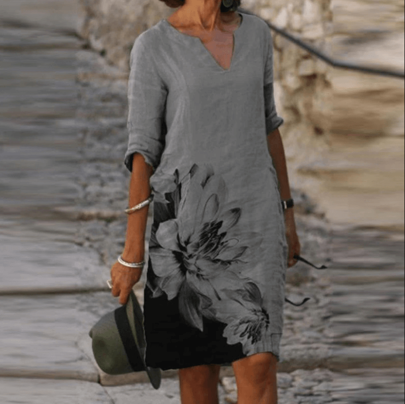 Valérie - Robe Fluide D'Été