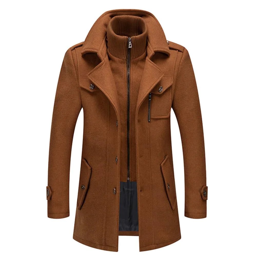 Patrick - Manteau Intemporel Long Double Col