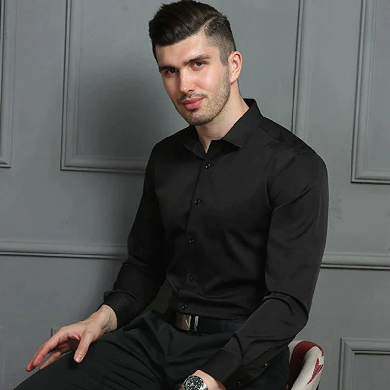 Matteo - Chemise Stretch Élégante Homme