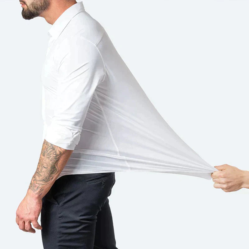 Matteo - Chemise Stretch Élégante Homme
