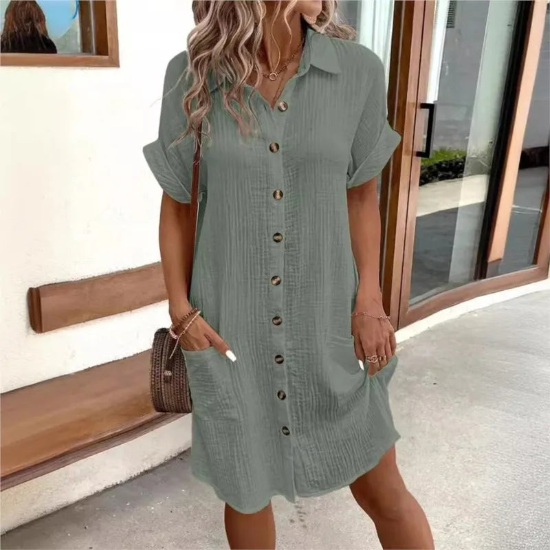 Inès - Robe D'Été Raffinée