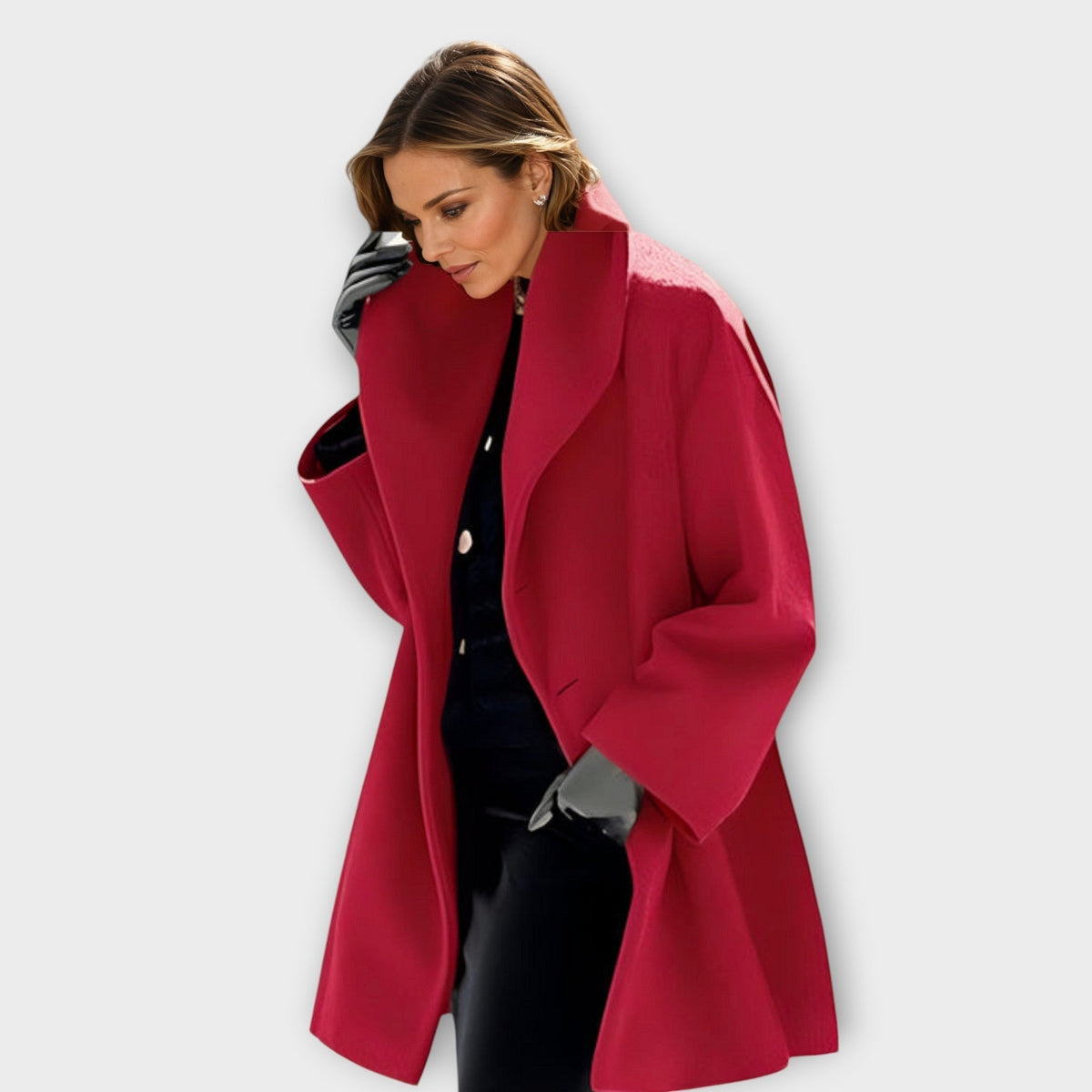 Marguerite | Manteau Chic Court Laine