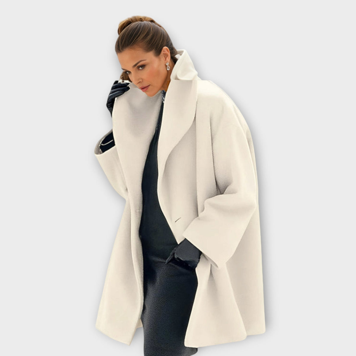Marguerite | Manteau Chic Court Laine