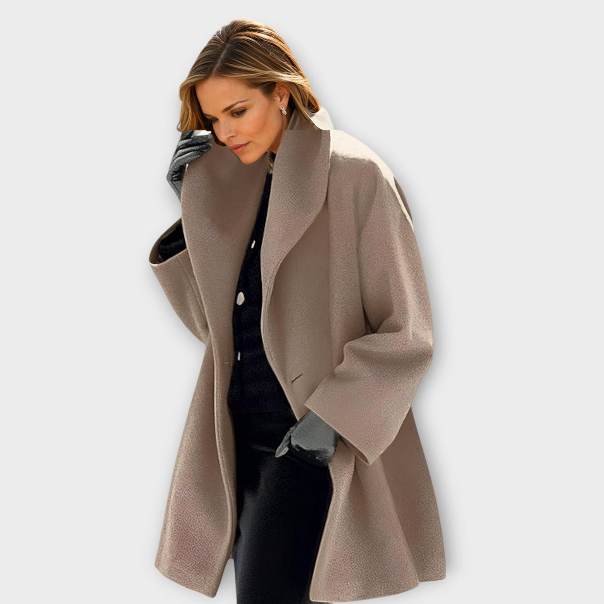 Marguerite | Manteau Chic Court Laine