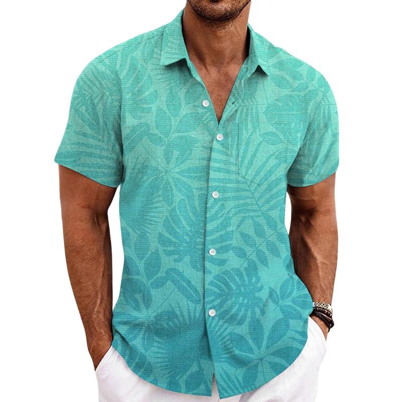 Hervé - Chemise Hawaïenne Manches Courtes Homme