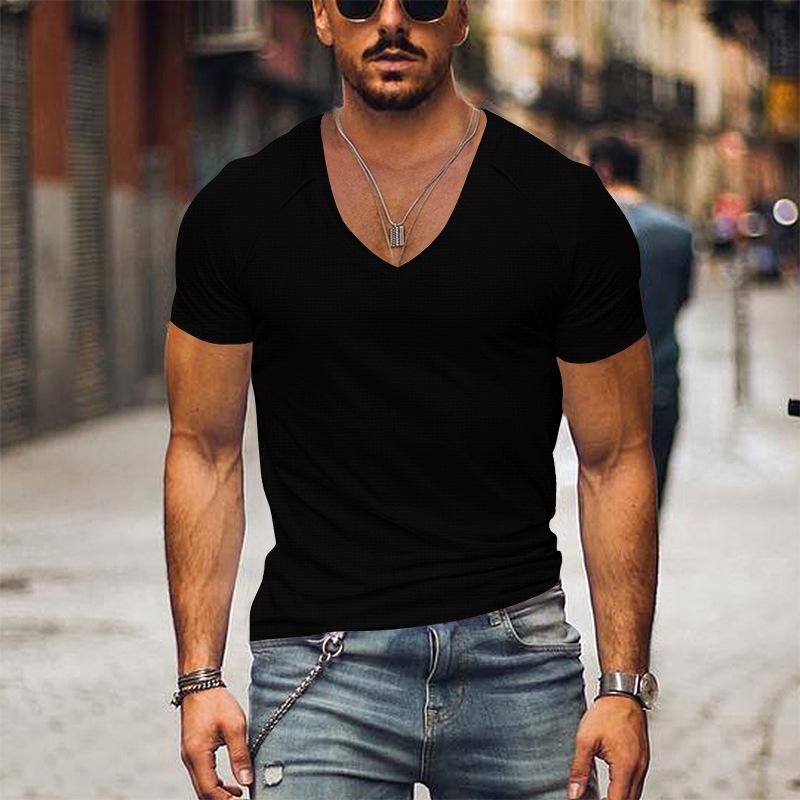 Yannick - T-Shirt Col V Confortable Homme