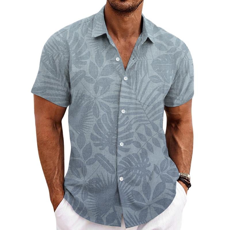 Hervé - Chemise Hawaïenne Manches Courtes Homme