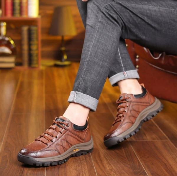 Pierre - Chaussures Orthopédiques Cuir Homme